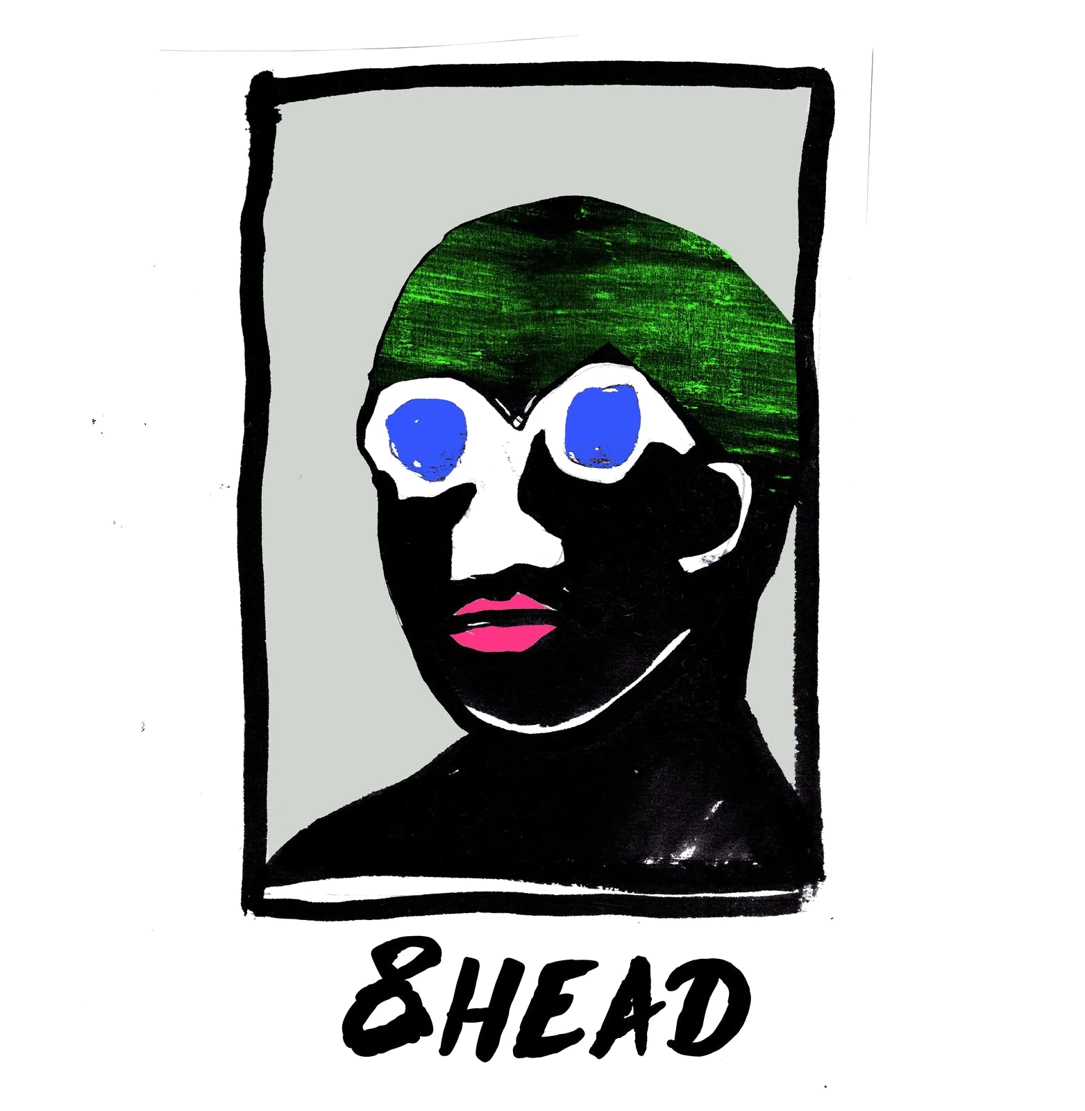 8 Head logo